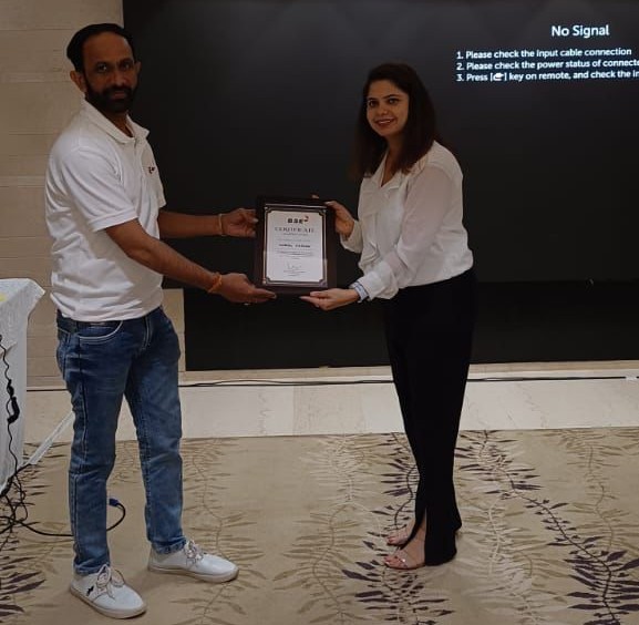 Meraki Digital - Awarded by BSE